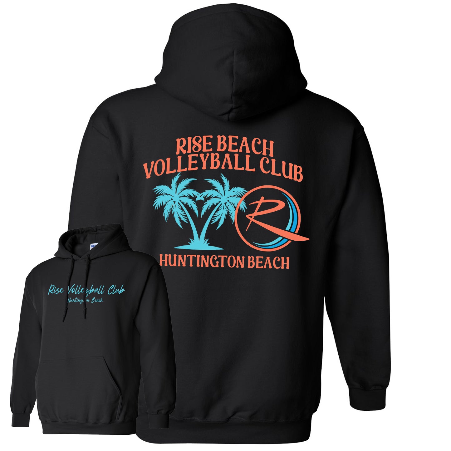 Rise Beach Volleyball Hoodie