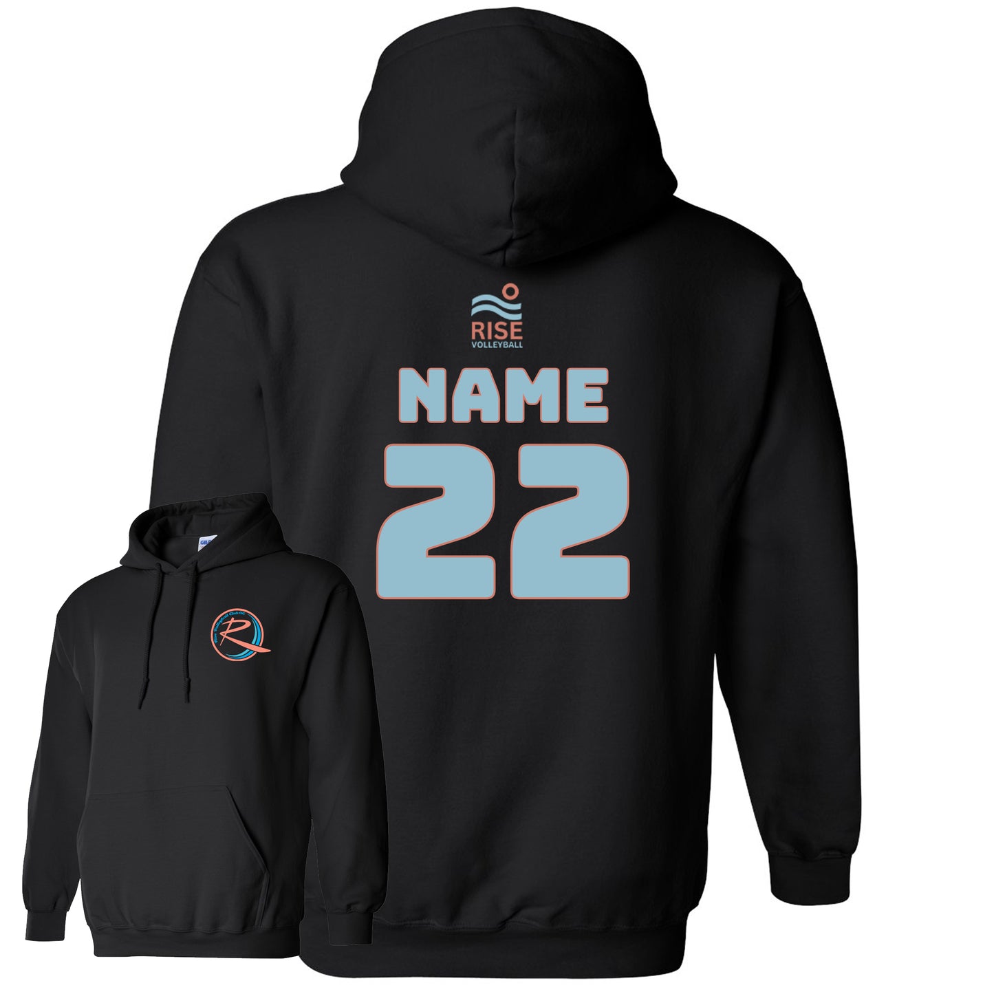 Name & Number Crewneck/Hoodie Unisex