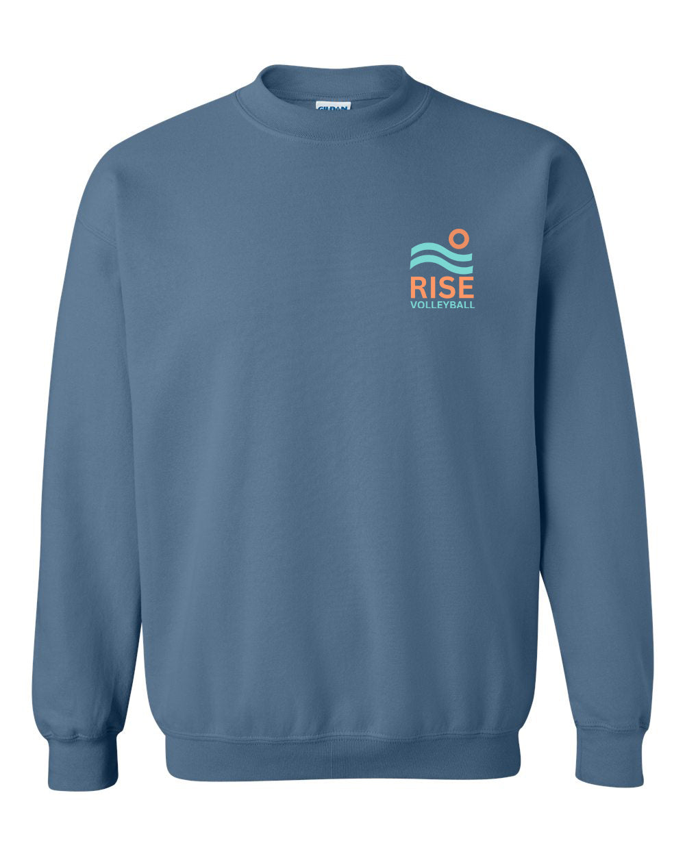 Rise Summer Vibes Beach Volleyball Crewneck