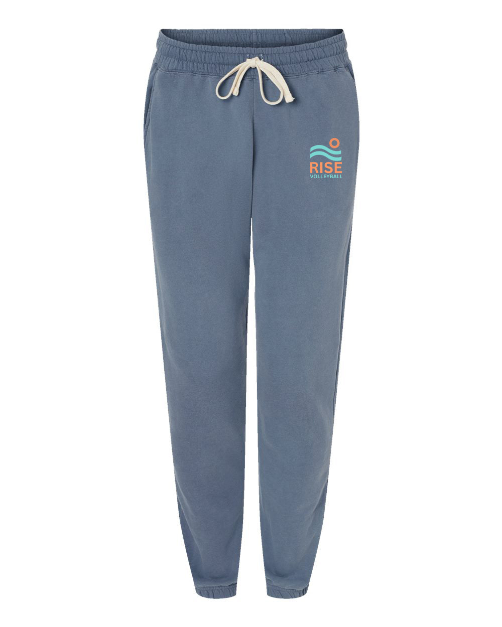 Rise Summer Vibes Beach Volleyball Sweatpants Comfort Colors