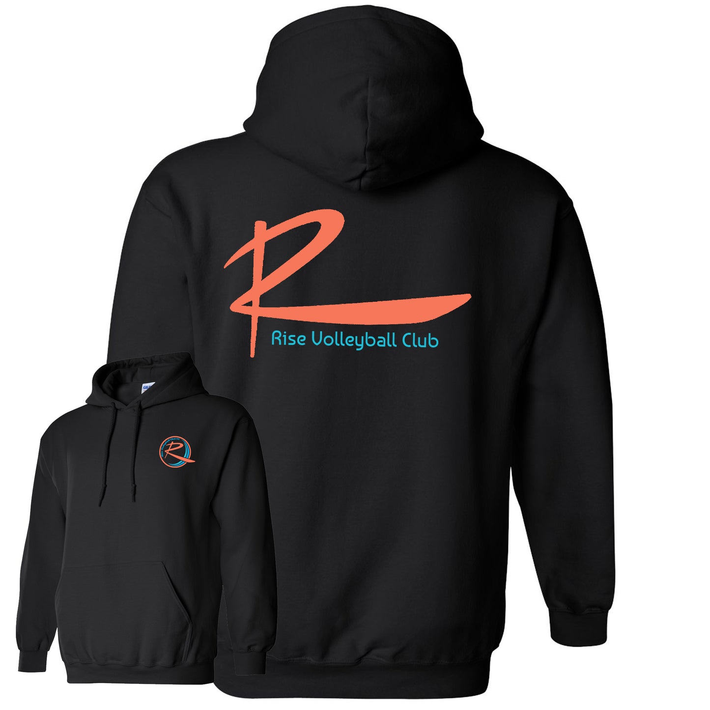 Rise "R" hoodie