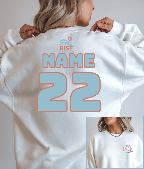 Name & Number Crewneck/Hoodie Unisex