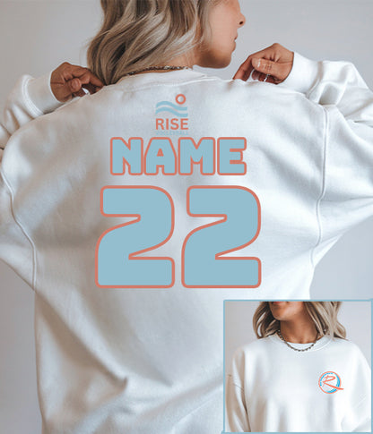 Name & Number Crewneck/Hoodie Unisex