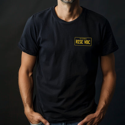 RISE VBC License Plate - T-Shirt